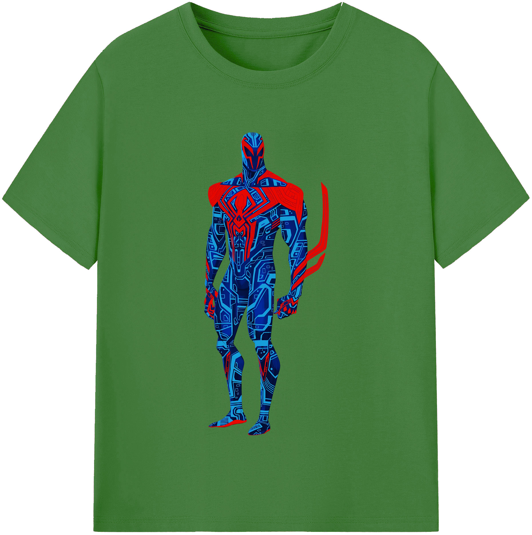（画像用） Spider Man スパイダーマン レディースカジュアルプリントTシャツ（綿100％）